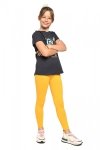 Girls long leggings for children Zoe yellow