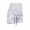 MijaCulture - maternity shorts with belt Bella M008 melange