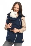 MijaCulture - Maternity Polar warm fleece Vest for two / for Baby Carriers 4131 Navy