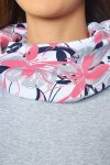 MijaCulture - 3 w 1 bluza ciążowa i do karmienia „Lucy” 7143 melanż