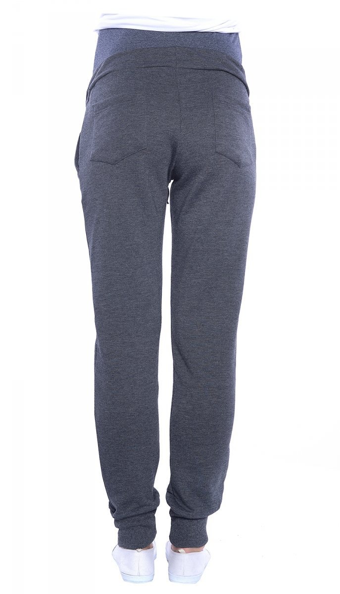 Casual maternity trousers 4060 graphite