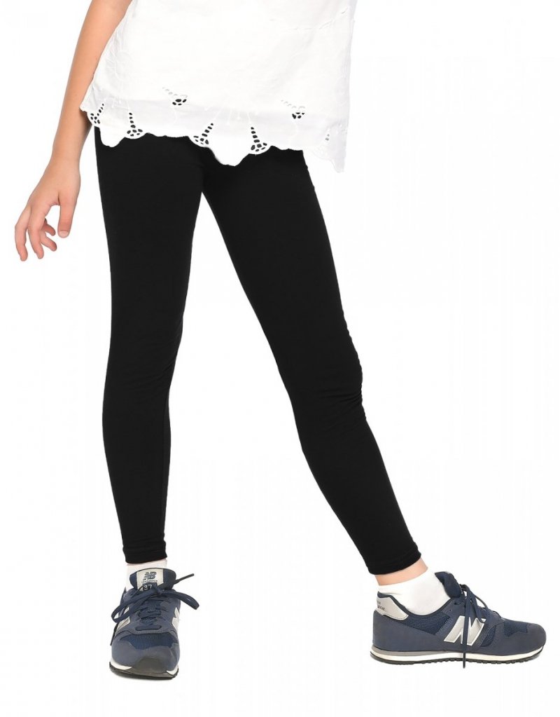 Legginsy dziewczęce getry dla dzieci ZOE czarne