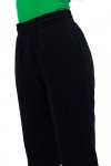 Moe M760 Spodnie dresowe z przeszyciami na nogawkach - czarne