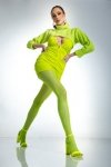 Amour Rajstopy Hip Gloss Fluo Żółty 20 DEN