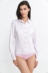 Nife Koszula body - jasny róż - K81