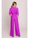 Stylove S395 Kombinezon z dekoltem kopertowym - lawendowy