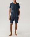 Atlantic PIŻAMA ATLANTIC BNMP-005 WL25 DENIM/MEL