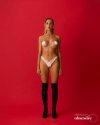 Obsessive Lustique White uprząż na biust
