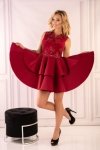 Merribel Karieela Wine Red 90543 sukienka