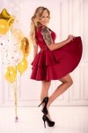 Merribel Karieela Wine Red 90543 sukienka