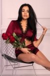 LivCo Corsetti Fashion Maurea LC 90562 Cherry Mahogany Collection komplet
