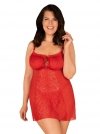 OBSESSIVE KOSZULKA BLOSSMINA CHEMISE R.4XL-7XL