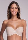 AVA BIUSTONOSZ AV 1787 STRAPLESS MAXI BEŻ