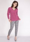 MKMSwetry Sweter Victoria SWE 123 Różowy