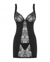 Obsessive Koszulka Heartina Chemise Czarna + stringi GRATIS!