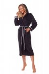 L&L Szlafrok Soft Long 2322 Czarny