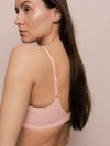 Julimex Biustonosz Simple t-shirt Bra Różowy