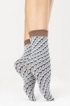 Fiore Cute Knit 40 DEN G1136 bielizna wyrób pończoszniczy skarpetki