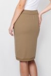Italian Fashion Karina midi odzież spódnica dresowa