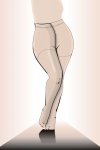 Fiore Plus Size 20 DEN C5120 bielizna wyrób pończoszniczy rajstopy