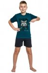 Cornette Piżama young Racoon 476/102 morska