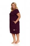 Doctornap Koszula nocna TCB 4348 burgundy