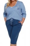 Doctornap Piżama damska PM 7262 sky blue
