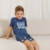 Doctornap Piżama dziecięca PDU 7205 deep blue