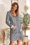 Doctornap Szlafrok SMZ 4508 ciemnoszary