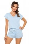 Donna Piżama damska Sky short niebieska