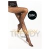 Gatta Rajstopy Dotsy 18 czarne plus
