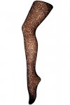 Gatta Rajstopy Floral 04 30den czarne plus