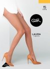 Gatta Rajstopy Laura 15 den lycra maxi czarne