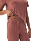 Esotiq-Henderson Piżama damska Noves 43023 mauve