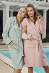 Italian Fashion Szlafrok Karina pudrowy róż