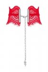 Obsessive Choker Bergamore czerwony