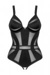 Obsessive Body otwarte Chic Amoria czarne