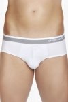 PCU 402 Slipy Męskie Bawełniane, bianco/białe