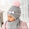 Komplet AJS 38-401 Czapka+chustka - WYSYŁKA 24H