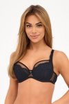 Biustonosz semi soft Gaia BS 1263 Elin Czarny