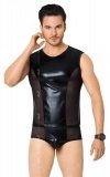 SoftLine Collection Shirt and Shorts 4605 czarny - WYSYŁKA 24H