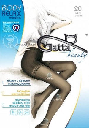 GATTA BODY RELAXMEDICA -  Rajstopy damskie.20 DEN