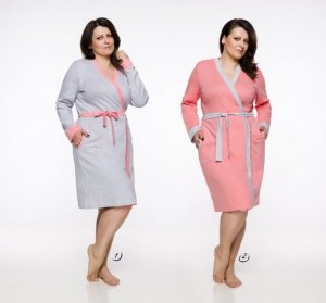TARO 484 SZLAFROK DAMSKI DŁUGI 2XL-3XL 2019/2020 J