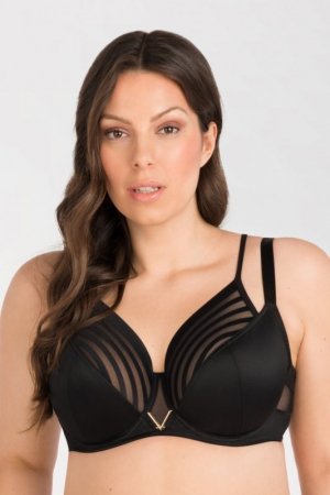 GORSENIA BIUSTONOSZ MIĘKKI YOKO K810 CZARNY