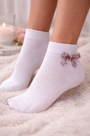 KNITTEX Dziewczęce skarpetki z doszytą kokardką Avai DR2612