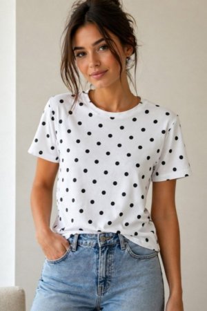 OFF PINK BLUZKA GROCHY