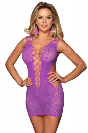 Paris Hollywood DRESS H3161 PURPLE