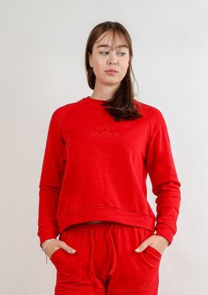D Karen Bluza Wenezja H1 CZERWONY BAWEŁNA