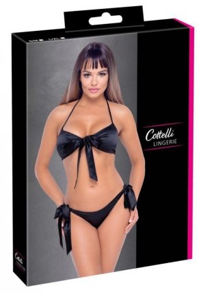 Cottelli LINGERIE Bra and Briefs black
