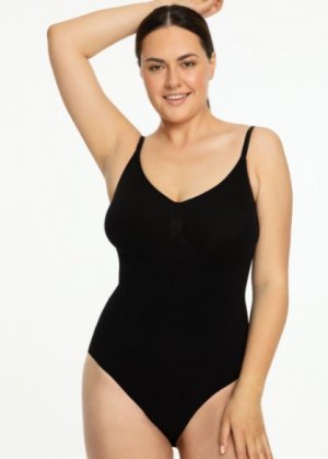 Julimex BODY JULIMEX 421 SEAMLESS CZARNY